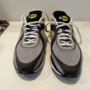Nike Air Max Black and Yellow Sneakers